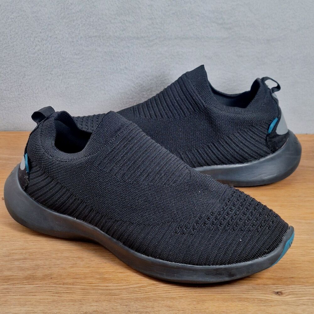 Vessi Everyday Move Men's 10 Slip-On Sneakers Black Waterproof Lightweight